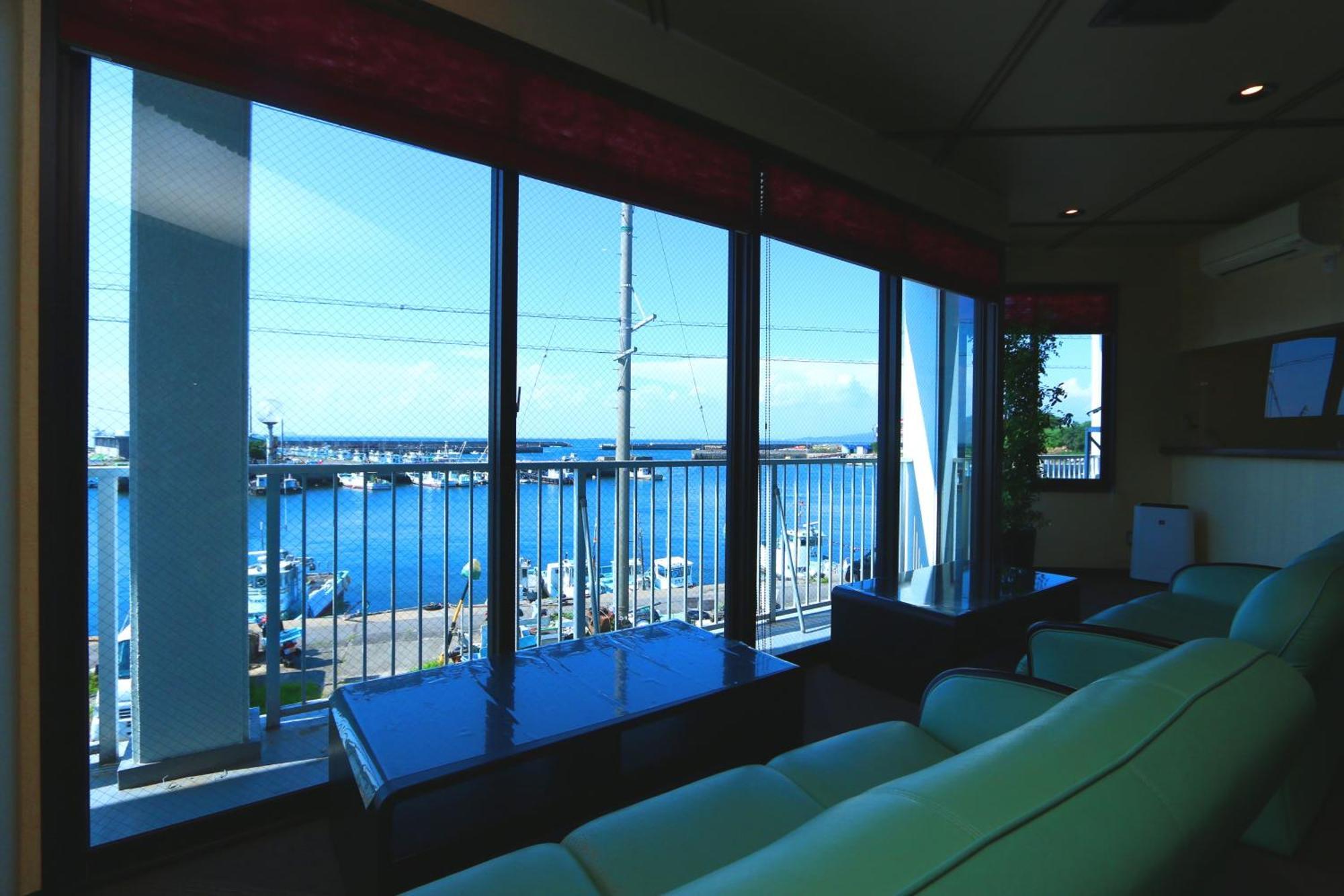 日間賀島 オーシャンビューホテル 晴快荘 南知多町 エクステリア 写真