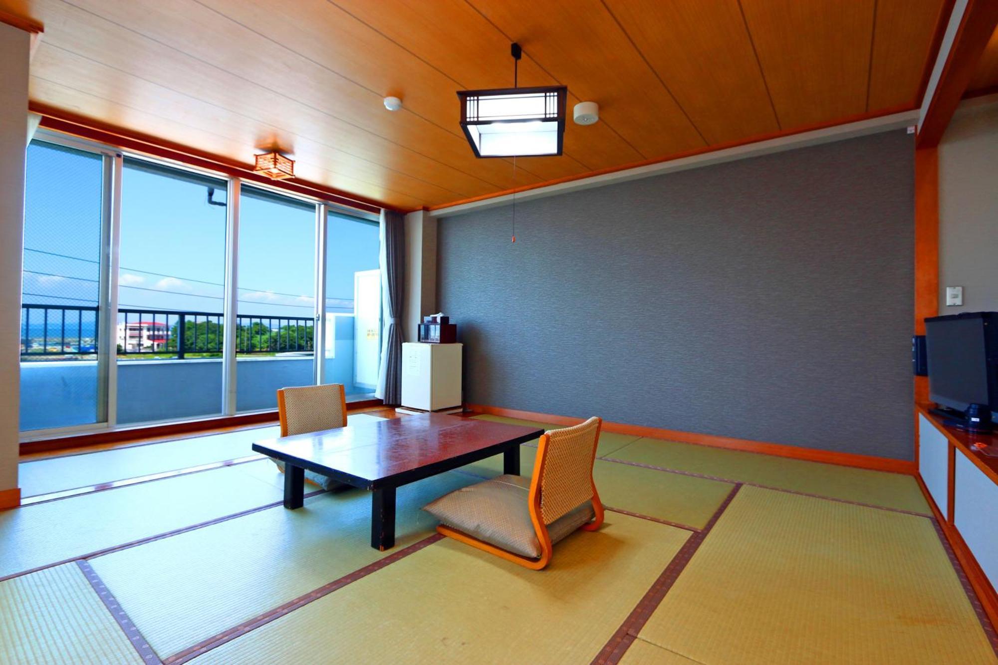 日間賀島 オーシャンビューホテル 晴快荘 南知多町 エクステリア 写真