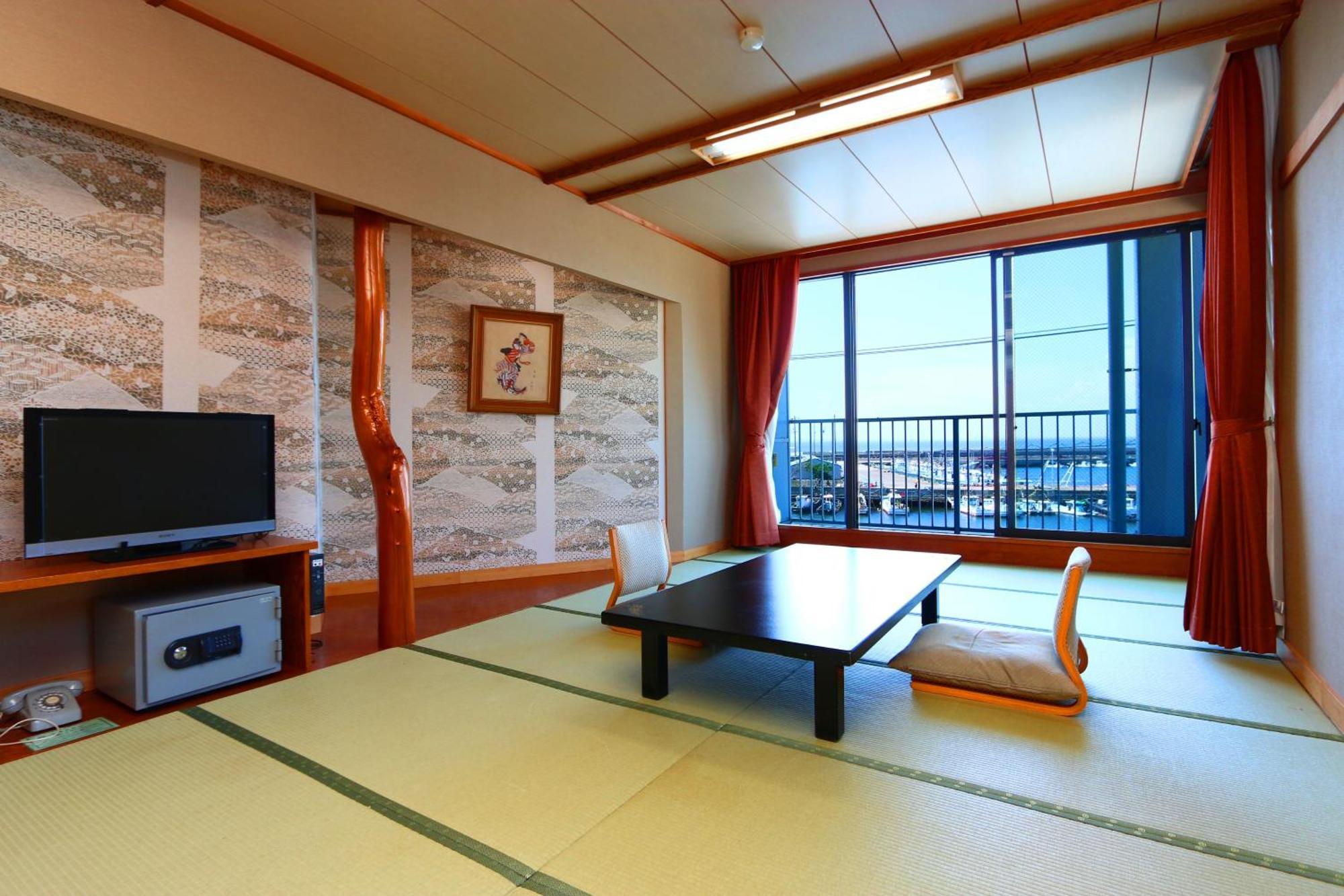 日間賀島 オーシャンビューホテル 晴快荘 南知多町 エクステリア 写真